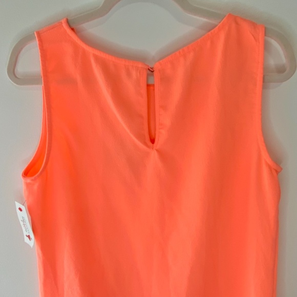 Red Dress Boutique Orange Shift Dress Size Large - Picture 7 of 13